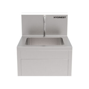 Single User Knee Operated Hand Wash Station - Stainless Steel 304